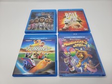 Usado, Space Buddies + Bolt 3D + Turbo + Madagascar (Sealed) Blu-ray Disney Lot! comprar usado  Enviando para Brazil