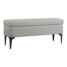Upholstered storage bench for sale  Brentwood
