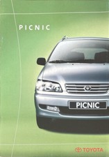 Toyota picnic brochure d'occasion  Expédié en Belgium