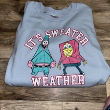 Calça Quadrada Bob Esponja, Patrick, Suéter Moletom Clima, Tamanho Médio, usado comprar usado  Enviando para Brazil
