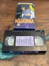 Madonna The Virgin Tour VHS 1985 1st Edition Live Concert Performance, usado comprar usado  Enviando para Brazil