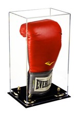 Luva de boxe acrílica transparente luxo vitrine com risers dourados (A092-GR) comprar usado  Enviando para Brazil