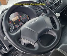 Volant CUIR NEUF pour Iveco Eurocargo 2008-2017 avec cache avant, usado comprar usado  Enviando para Brazil