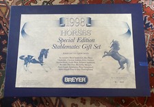 CONJUNTO DE PRESENTE BREYER 1998 JUST ABOUT HORSES EDIÇÃO ESPECIAL STABLEMATES comprar usado  Enviando para Brazil