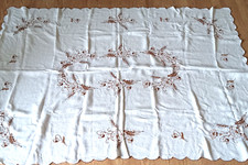 Tablecloth cream color for sale  Yukon