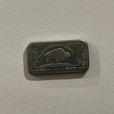 Usado, Barra de búfalo de ferro 1 grama 0,999  comprar usado  Enviando para Brazil