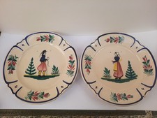 Pair quimper ware for sale  FAKENHAM