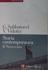 Sabbatucci storia contemporane usato  Italia