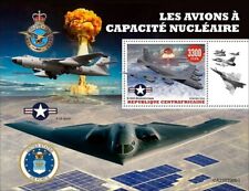 Folha de selo de aeronave bomba nuclear BOEING B-52 STRATOFORTRESS 2022 África Central comprar usado  Enviando para Brazil