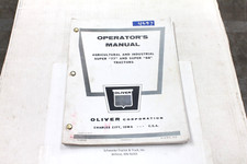 Operators manual oliver for sale  Willmar