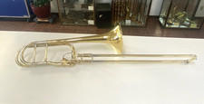 Excelente Trombón Tenor Kanstul Modelo 1580T F-attach Usado; con Estuche, Boquilla segunda mano  Embacar hacia Mexico