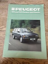 Vintage peugeot 305 for sale  BUNGAY