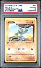 Pokemon psa machop usato  Villamagna