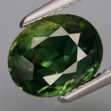 2,40 ct. gema preciosa azul verde safira aquecida normal Austrália bom brilho comprar usado  Enviando para Brazil