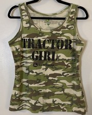 Regata John Deere logotipo menina trator tamanho G estampa camuflada comprar usado  Enviando para Brazil