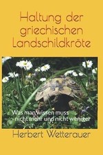 Haltung griechischen landschil gebraucht kaufen  Berlin