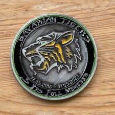5 lat Tiger member coin Luftwaffe Air Force euro fighter taktlwg74 Bundeswehra  na sprzedaż  Wysyłka do Poland