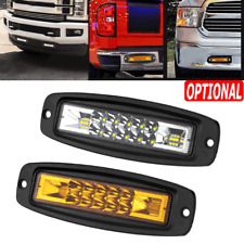 Barra de luz LED montagem embutida 7 polegadas combo ponto inundação condução neblina reversa âmbar branco comprar usado  Enviando para Brazil