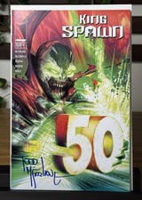 KING SPAWN # 50 assinado por TODD McFARLANE-NM-com certificado de autenticidade comprar usado KING SPAWN # 50 assinado por TODD McFARLANE-NM-com certificado de autenticidade comprar usado  Enviando para Brazil