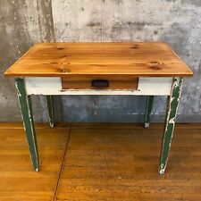 Vintage weichholztisch schubfa gebraucht kaufen  Leipzig