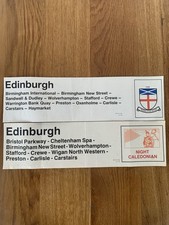 Train window labels for sale  UTTOXETER