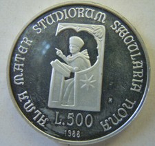 Italia 500 lire usato  Concordia sulla Secchia