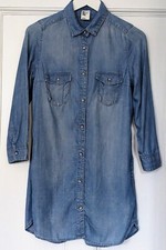 Denim shirt dress for sale  LONDON