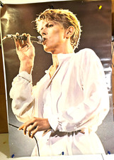 Usado, ROLLADO 1981 ANABAS DAVID BOWIE NO PALCO BANDA DE ROCK PÔSTER 24X34 AA010 P7 comprar usado  Enviando para Brazil