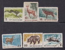 Bulgária - Edição de animais florestais (CONJUNTO usado) 1958 (CV $8), usado comprar usado  Enviando para Brazil