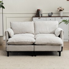 Beige convertible sofa for sale  USA