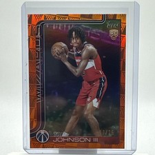 2025-26 Topps Flagship Tre Johnson III #206 Orange Rainbow /25 Wizards RC comprar usado 2025-26 Topps Flagship Tre Johnson III #206 Orange Rainbow /25 Wizards RC comprar usado  Enviando para Brazil