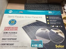 Semi flexible solar for sale  WIMBORNE