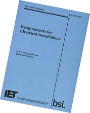 18th EDITION ! IET WIRING REGULATIONS BS7671:2018 BS7671 2018 Regs BOOK comprar usado  Enviando para Brazil
