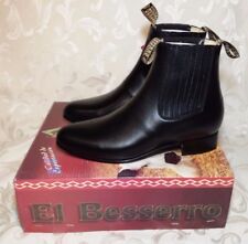 Bota El Besserro Masculina Meio Tornozelo Couro Ocidental Botin Charro Bota DE Hombre comprar usado  Enviando para Brazil
