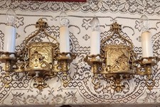 Pr. antique gilded for sale  Massapequa Park
