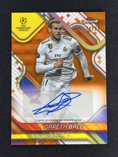 2024-25 Topps Finest UEFA Gareth Bale variação onda laranja autógrafos autografados /25, usado comprar usado  Enviando para Brazil