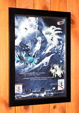 2003 SSX 3 GameCube Xbox 360 PS2 Antigo Raro Promo Pequeno Cartaz/Página de Anúncio Emoldurada. comprar usado  Enviando para Brazil