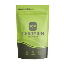 Picolinato de cromo 1000mcg 180 comprimidos insulina vegana açúcar no sangue perda de peso comprar usado  Enviando para Brazil