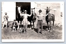 Vintage rppc dalmation for sale  Topeka