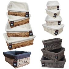 Wicker willow storage for sale  WEMBLEY