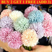 10pcs artificial chrysanthemum for sale  UK