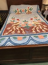 Chenille peacock vintage for sale  New Bern