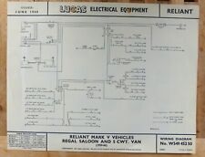 Original lucas reliant for sale  WARRINGTON