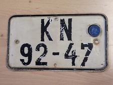 Ddr nummernschild kennzeichen gebraucht kaufen  Wipperfürth