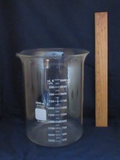 Pyrex 3000ml beaker for sale  Martinsville