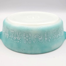 Caçarola vintage Pyrex 471 1 pinta – Estampa de manteiga turquesa Amish – HTF comprar usado  Enviando para Brazil