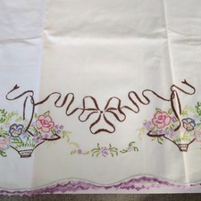 Vtg cotton pillowcases for sale  Sebring