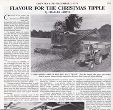 Harvesting barley malt for sale  SHREWSBURY
