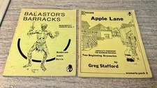 Antigo 1978 Balastor’s Barracks & Apple Lane Scenario Pack 1 & 2 Runequest Chaosium comprar usado  Enviando para Brazil