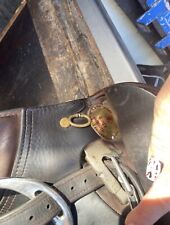 Brown leather saddle for sale  CHESTER LE STREET